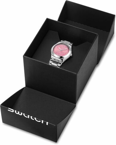 Swatch Unisex Dress Watch Stainless Steel Quartz in Saudi Arabia
