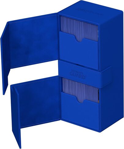Ultimate Guard Twin Flip'n'Tray 266+ Blue Monocolor in Saudi Arabia