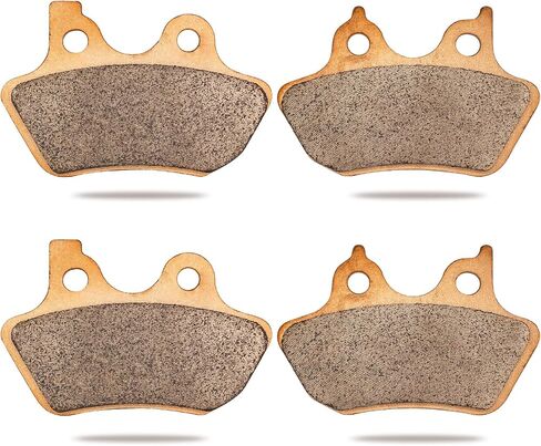 Front and Rear Brake Pads for Harley Davidson FLHRI FLHR Road King/Heritage Softail 2000-2007/ Electra Glide/Fat Boy/Dyna Wide Glide Low Rider/Night Train/Sportster XLH883 XL1200 in Saudi Arabia