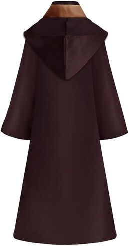 أطفال أزياء jedi رداء الأولاد Jedi Tunic Cloak Knight Costume Obi Wan Kenobi Halloween Outfit in Kuwait