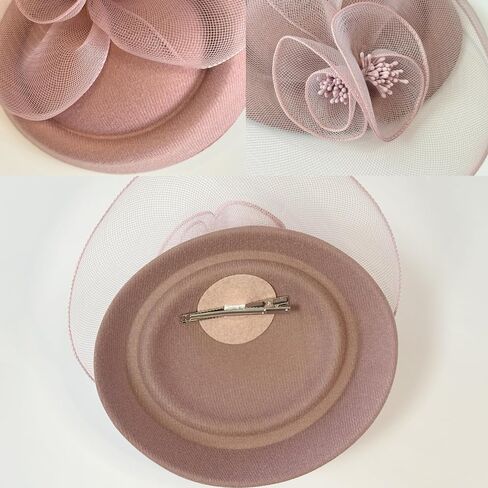 20s 50s Elegant Fascinator Hats Derby Hats Women Tea Party Bridal Wedding Halloween Church Cocktail in Saudi Arabia