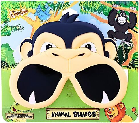 Sun-Staches Animal Dress Up | Sunglasses for Kids | Animal Costume Accessory | UV 400 | One Size Fits Most Kids in Saudi Arabia