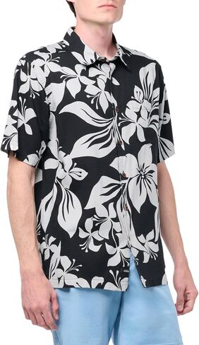 Quiksilver Men's Big Island Button Up Woven Top in Saudi Arabia
