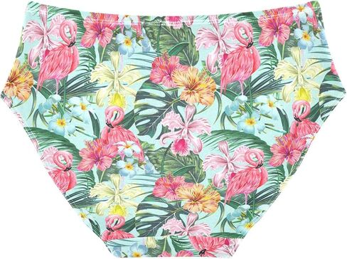 Women's Stylish Pattern Sexy Girls Underwear Soft Breathable High Waist Brief Stretchy Bikini Panties in Saudi Arabia