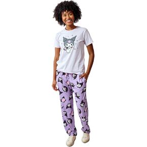 BioWorld Kuromi Stars Set 2-Pack Pack Pajama