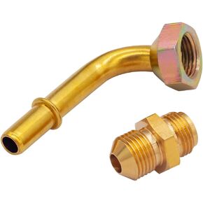 Engine Coolant Radiator Line Quick Connector for Jeep Cherokee 2.5 1995-2000, for Jeep Comanche 4 1991-1992 Transmission Cooler Oil Tube Connector (0014)