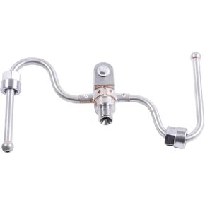 Fuel Rail Crossover Tube Pipe 12677002 Compatible with GM GMC Chevy Some Chevrolet Cadillac Vehicles 4.3L 5.3L 6.2L Engine Models