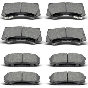 Front Rear Brake Pads Set For Toyota Land Cruiser 2008-2011 2013-2017,For Toyota Sequoia 2008-2017,For Toyota Tundra 2007-2017