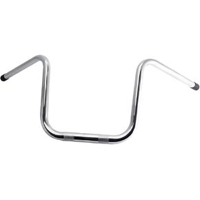10 '' Rise 7/8 '' Ape Hanger Handlebar Bar High-Rise Ress for Harley Chopper Bobber Motorcycle Street XG500 XG750 ، Mini Ape Hanger Bars