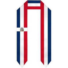 Flag Graduation Stoles for Men and Women, Graduation Shawl Sash for International Graduation's Day