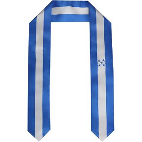 Honduras Flag Graduation Stole Sash for Study Aboard International Students Abroad Adult Unisex- Cool Graduation Shawl Sash Stole Wraps Scraf