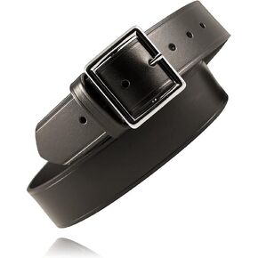 Boston Leather 1.75in. Leather Garrison Belt | 44 Black