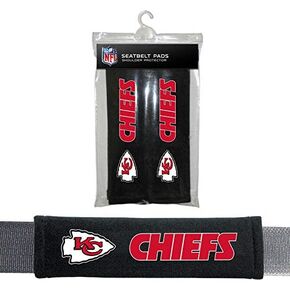 Fremont Die Kansas City Chiefs Velour Seat Belt Pads
