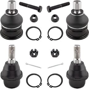 boxi 4pcs مفاصل الكرة العلوية والسفلية من أجل بويك رينير/تشيفي SSR trailblazer ext/gmc invoy xl xuv/isuzu ascender/for oldsmobile bravada/for saab 9-7x 2002-2009-2wd/4wd | K6663 K6664