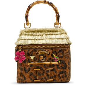 Betsey Johnson Tiki Chic Bar Bag, Leopard