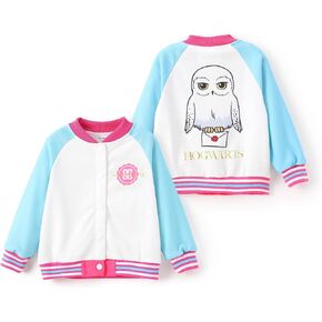 WARNER BROS Harry Potter Batman Tom and Jerry Wonder-Woman Jacket Lightweight Button-up Sweatshirt Toddler/Kid Boy/Girl