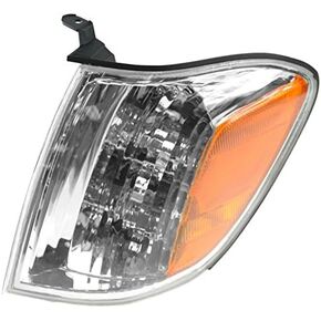 TRQ Left Corner Light Drivers Side Compatible with 05-07 Toyota Sequoia Tundra TO2530147