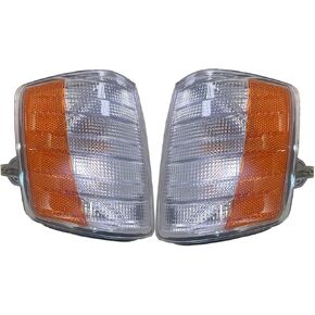 2X Turn Signal Corner Indicator Light Lamp for Mercedes Benz 190 190E W201 1982-1995, Amber, UH-BZ201-03
