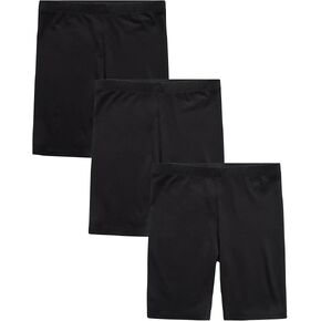 Dreamstar Girls' Active Shorts - Super Soft Performance Bike Shorts (3 Pack)