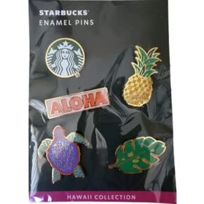 Starbucks Hawaii Collection: Enamel Pins