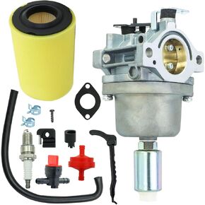 D100 Carburetor لجون ديري D105 D110 L107 LA110 LA115 LA125 X120 X145 جرار (100 سلسلة) مع سطح جزازة 42 بوصة مع مجموعة مرشح الهواء