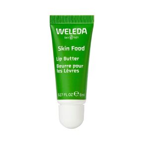 Weleda Skin Food Lip Butter, 0.27 Ounce, Plant Rich Moisturizing Lip Care with Sunflower Seed Oil, Chamomile and Calendula