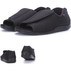 Men's Diabetic Shoes Extra Wide Breathable and Adjustable Diabetic Sandals for Swollen Feet Plantar Fasciitis