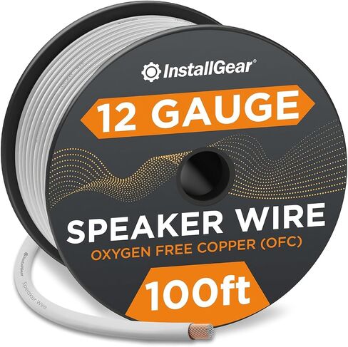 سلك مكبر صوت بحري من InstallGear مقاس 14 معلبًا من OFC للقوارب الثقيلة، 50 قدمًا in Kuwait
