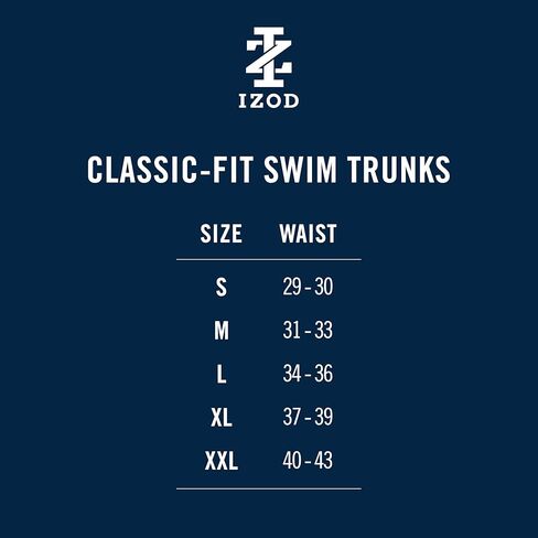 جذوع السباحة للرجال Izod مع بطانة الراحة ذات الأداء المالح UPF50 تمتد السباحة 6 "inseam in Saudi Arabia