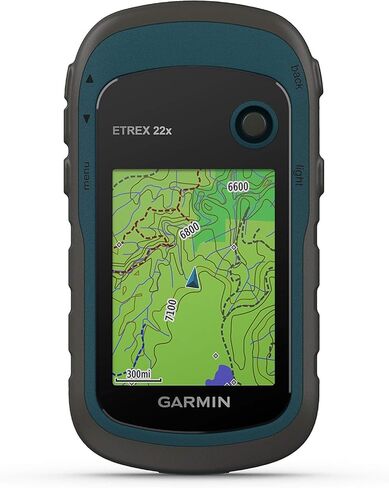 جارمين 010-02256-00 eTrex 22x، جهاز ملاح GPS محمول قوي، أسود/كحلي in Saudi Arabia