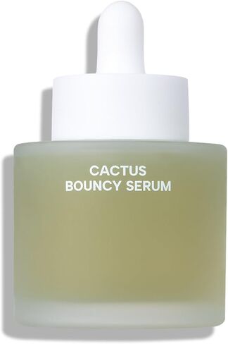 Whamisa Fresh Cactus Bouncy Serum for Face, 99.47% Organic Opuntia Ficus-Indica Cactus Extract, Triple moisturizing function, 72hour hydration, Hydrating serum, Glowing skin, Moisturizing essence, Korean skincare 1.1 fl. oz/33ml in Saudi Arabia