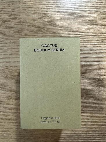 Whamisa Fresh Cactus Bouncy Serum for Face, 99.47% Organic Opuntia Ficus-Indica Cactus Extract, Triple moisturizing function, 72hour hydration, Hydrating serum, Glowing skin, Moisturizing essence, Korean skincare 1.1 fl. oz/33ml in Saudi Arabia