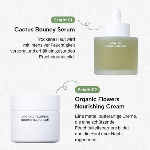 Whamisa Fresh Cactus Bouncy Serum for Face, 99.47% Organic Opuntia Ficus-Indica Cactus Extract, Triple moisturizing function, 72hour hydration, Hydrating serum, Glowing skin, Moisturizing essence, Korean skincare 1.1 fl. oz/33ml in Saudi Arabia