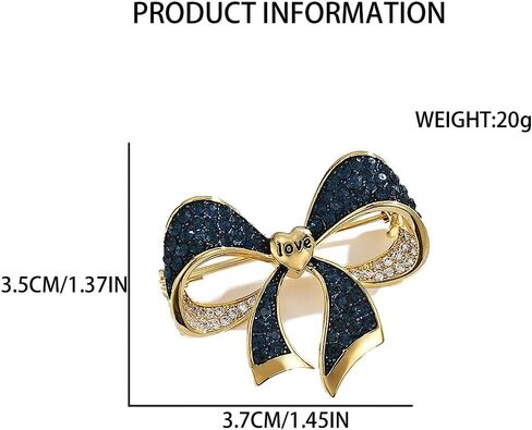 Kokoma Rhinestone Bow Brouch Pin للنساء اللامع CZ CZ Crystal Pearl متدلي بشريط القوس القوس صدر طية طية طية زفاف الحفلات ، فستان ، قميص ، قميص مقطع للملابس ، إكسسوارات ، مجوهرات in Saudi Arabia
