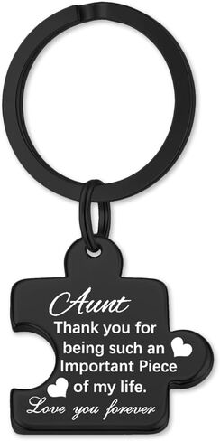 Father's Day Gifts Puzzle Key Chain Mens Keychain Stainless Steel Keychains for Women Jewelry Gift for Men Women in Kuwait