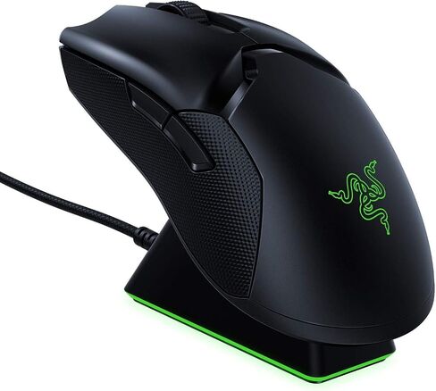 Razer Viper Mini - ماوس ألعاب سلكي للكمبيوتر/Mac (خفيف الوزن 61 جرام، يمكن استخدامه بكلتا اليدين، كابل Speedflex، مستشعر بصري 8500 نقطة في البوصة، إضاءة Chroma RGB) أسود in Kuwait