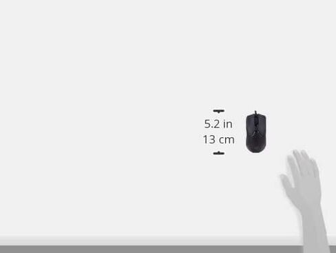 Razer Viper Mini - Wired Gaming Mouse for PC/Mac (Ultralight 61g, Ambidextrous, Speedflex Cable, 8,500 DPI Optical Sensor, Chroma RGB Illumination) Black in Saudi Arabia