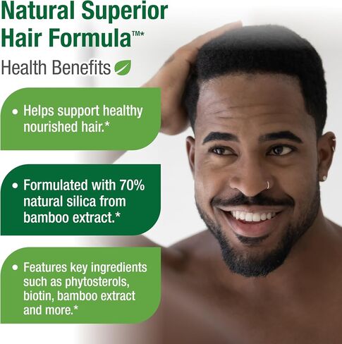 Natural Superior Hair Formula by Bell Lifestyle Products - 120 Capsules in Saudi Arabia