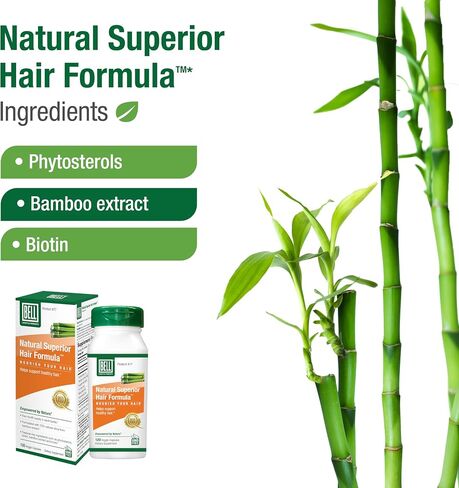 Natural Superior Hair Formula by Bell Lifestyle Products - 120 Capsules in Saudi Arabia