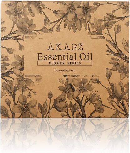 سلسلة زهرة 10x10ml مجموعة الزيوت الأساسية لافندر لافندر ياسمين روز ylang neroli frangipani لوتس peony Osmanthus piolet assental حزمة من 10 لناشر ، التدليك ، العطرية. in Kuwait
