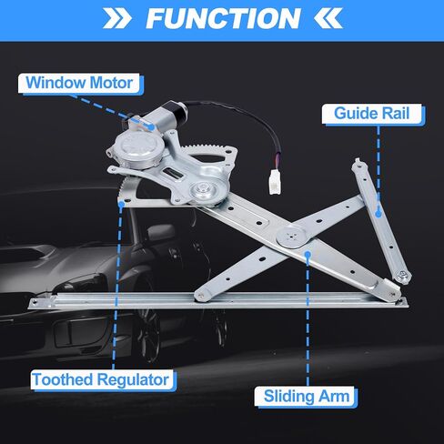 19025 Front Left Rear Left Window Regulator Compatiable with Toyota 2005-2018 Tacoma in Saudi Arabia