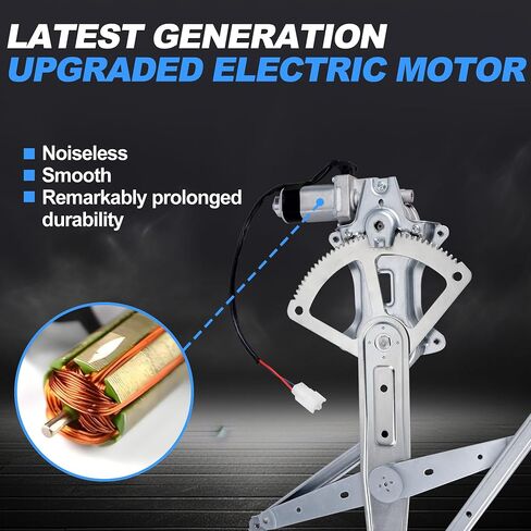 19025 Front Left Rear Left Window Regulator Compatiable with Toyota 2005-2018 Tacoma in Saudi Arabia
