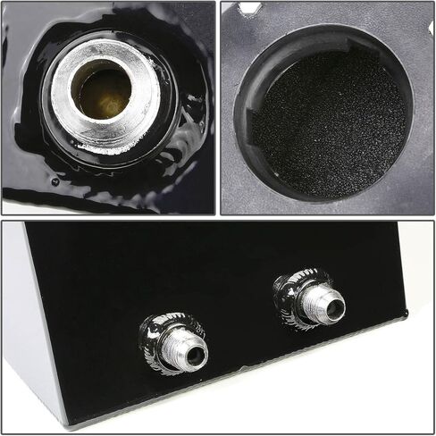 DNA Motoring 3 Gallons Aluminium Feed Feed Feed Cell Gas Tank 8 "(L) × 8" (W) × 12.75 "(H) ، ALU-FT-B-BF-3G in Saudi Arabia