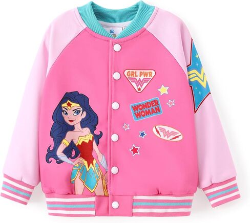 WARNER BROS Harry Potter Batman Tom and Jerry Wonder-Woman Jacket Lightweight Button-up Sweatshirt Toddler/Kid Boy/Girl in Saudi Arabia