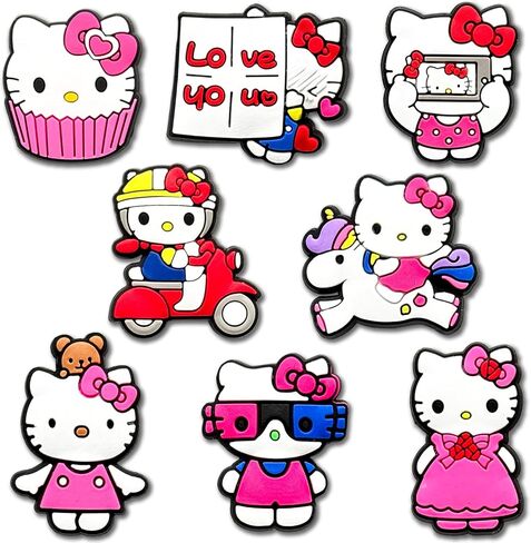 Zanerolan Cute Shoe Decoration Charms for Clog, Cute Cartoon Charms Accessories for Shoes in Saudi Arabia