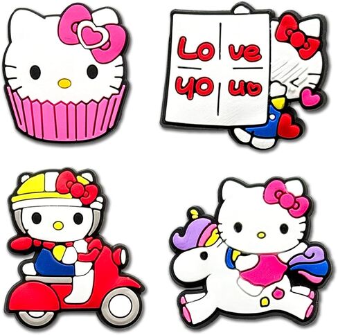 Zanerolan Cute Shoe Decoration Charms for Clog, Cute Cartoon Charms Accessories for Shoes in Saudi Arabia
