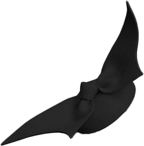 F FADVES 100% Wool Pillbox Wedding Hat Women Angel Wings Fascinator Hat Felt Cocktail Tea Party Fedoras in Saudi Arabia