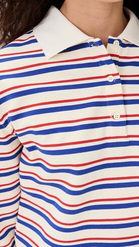 English Factory Women's Stripe Long Sleeve Knit Top in Saudi Arabia