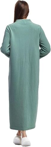 الأكمام الطويلة البوليستر La Cera للسيرة 100 ٪ مطرزة رداء Snapfront Fleece مع إغلاق الزر in Kuwait
