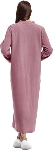 الأكمام الطويلة البوليستر La Cera للسيرة 100 ٪ مطرزة رداء Snapfront Fleece مع إغلاق الزر in Kuwait